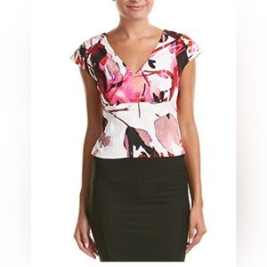 Sachin + Babi Antigua Top Magenta Size 2 NWT